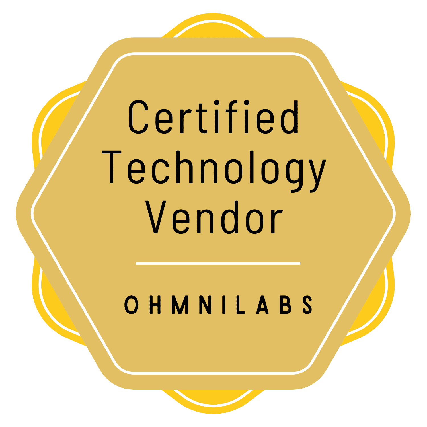OhmniLabs is a Certified Technology Vender Badge