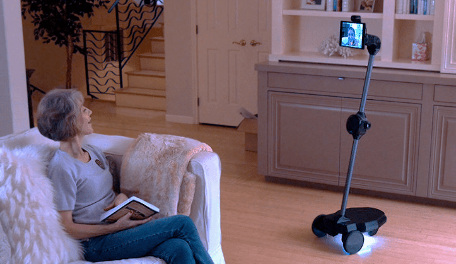 Telepresence Robots for Senior Care Health and Safety