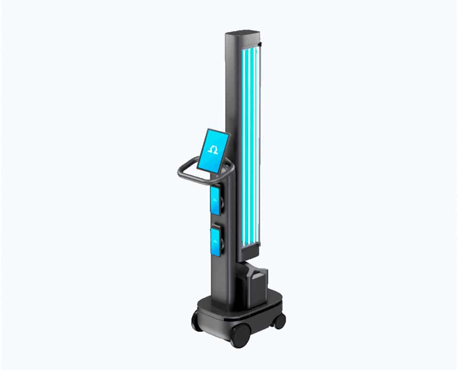 OhmniClean disinfection robot