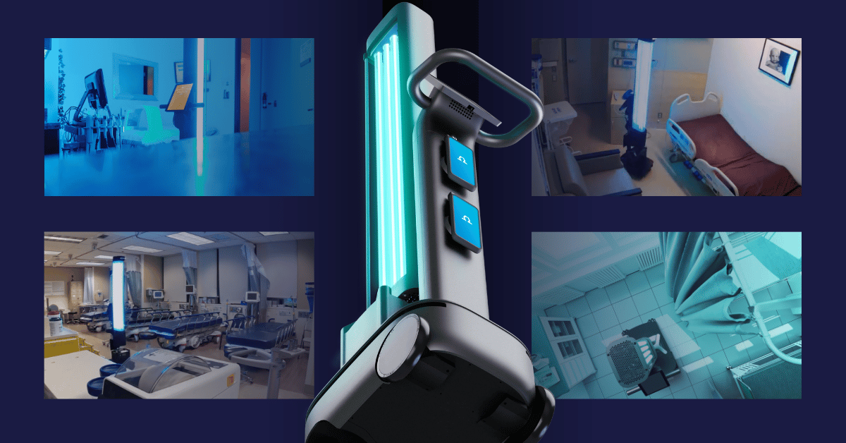 OhmniClean Autonomous UV-C Disinfection Robot by OhmniLabs