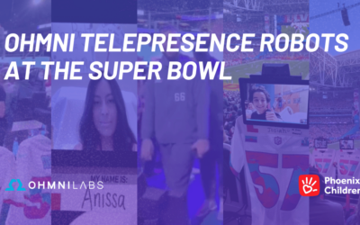 Ohmni Telepresence Robots at the Super Bowl