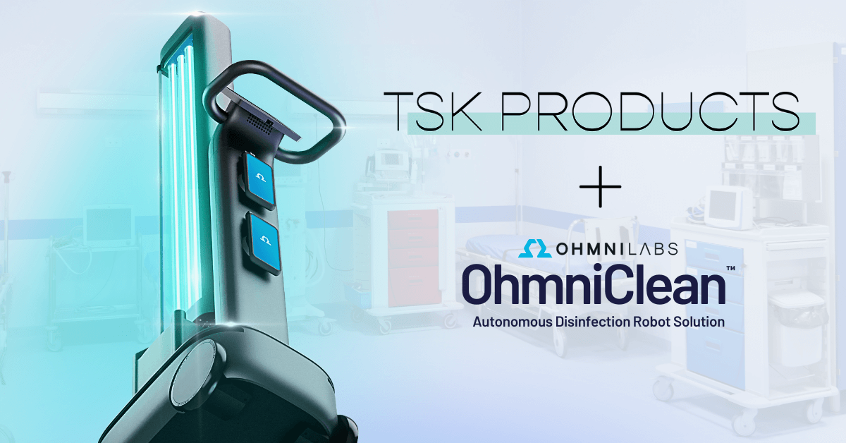 OhmniLabs and TSK Products partner to bring OhmniClean to hospitals nationwide.