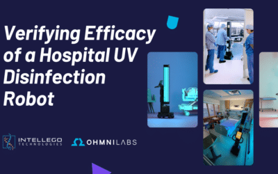 Verifying Efficacy of a Hospital UV Disinfection Robot
