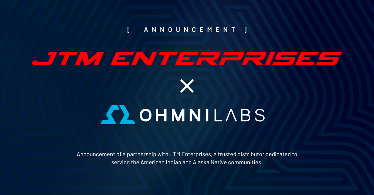 OhmniLabs and JTM Enterprises Partner to Safeguard American Indian Communities