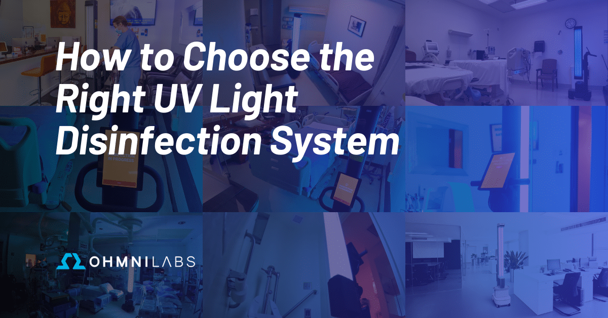 Featured image showing the blog title -- how to choose the right UV light disinfection system