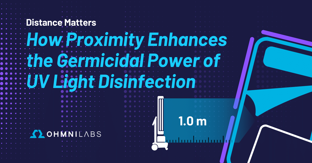 Feature image for blog post titled "Distance Matters: How Proximity Enhances the Germicidal Power of UV Light Disinfection"