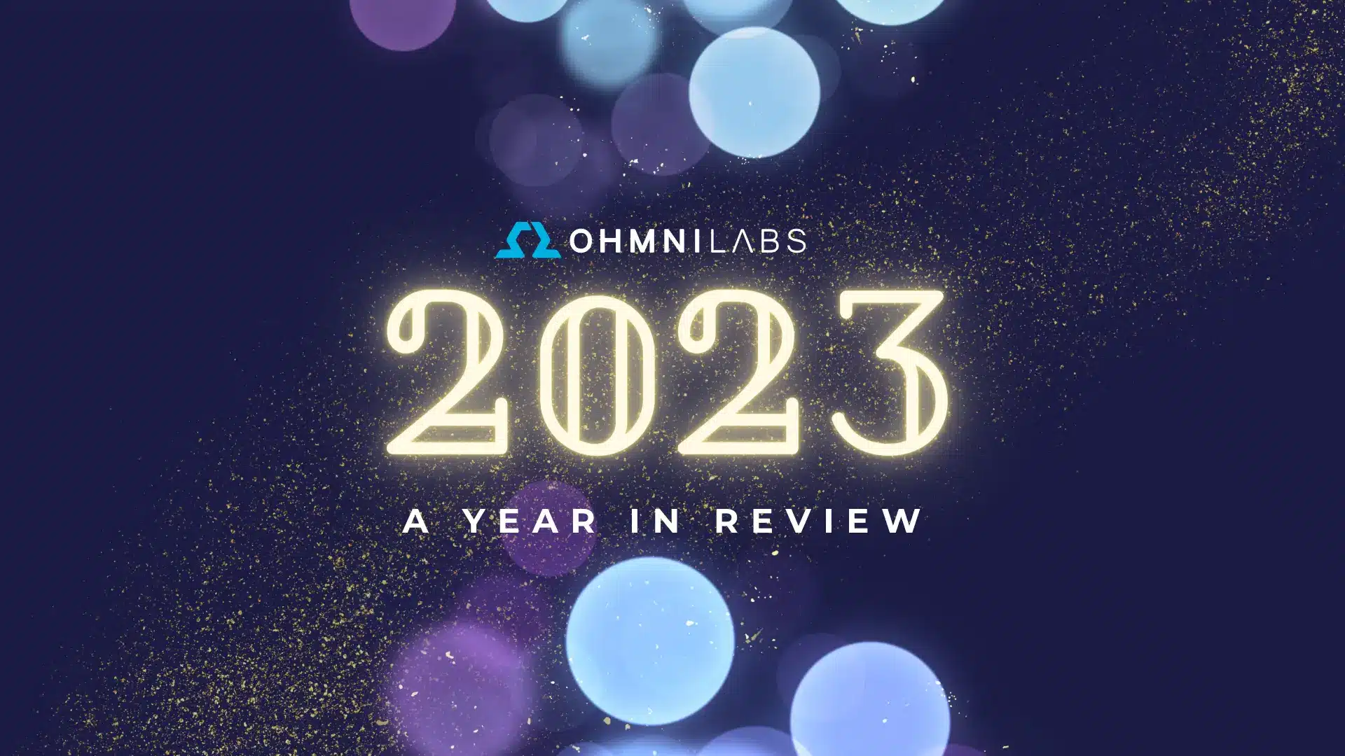 Feature image showing the blog title "OhmniLabs 2023: Year In Review"