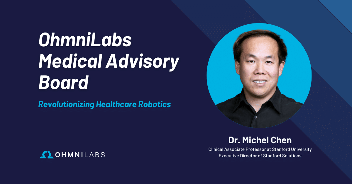 OhmniLabs Strengthens Healthcare Mission with Renowned Medical Expert Joining Medical Advisory Board