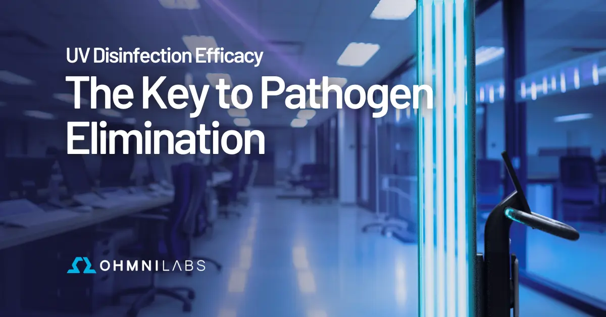Feature image showing blog title -- UV Disinfection Efficacy: The Key to Pathogen Elimination