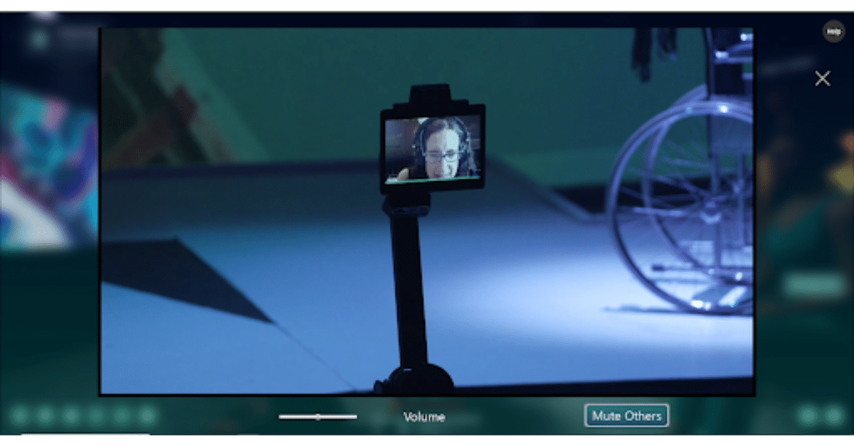 The Grieving Project Ohmni Telepresence Robot for virtual theater