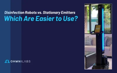 Disinfection Robots vs. Stationary Emitters – Which Are Easier to Use?